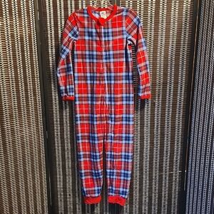 Lands End Kids 1 Pc Fleece Pjs Sz 10